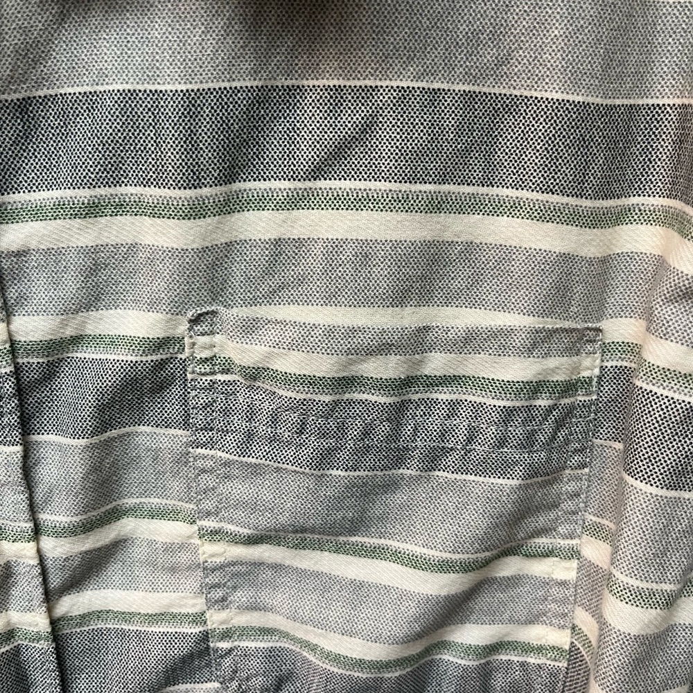 Carbon Multicolor Striped Slim Fit Shirt Large - Picture 2 of 5